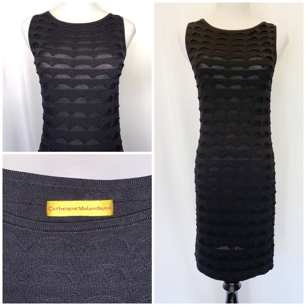 Catherine Malandrino Black Mini Dress